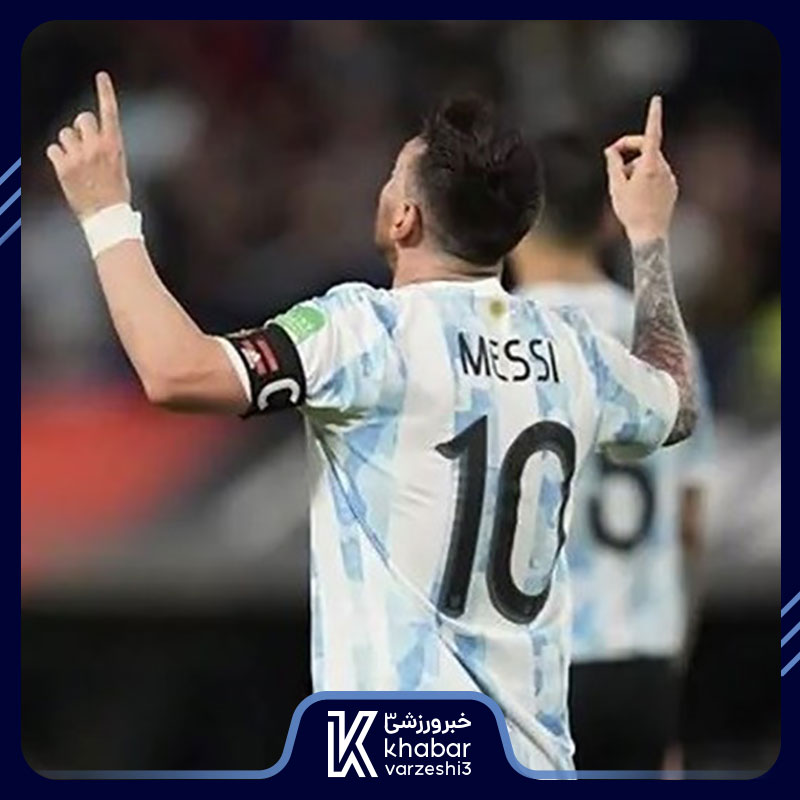 مسی برای قهرمانی آرژانتین و جام جهانی 2022 گل میزند