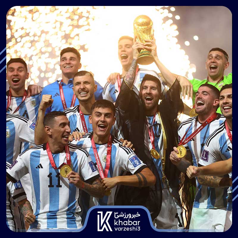قهرمانی آرژانتینی‌ها در جام جهانی ۲۰۲۲